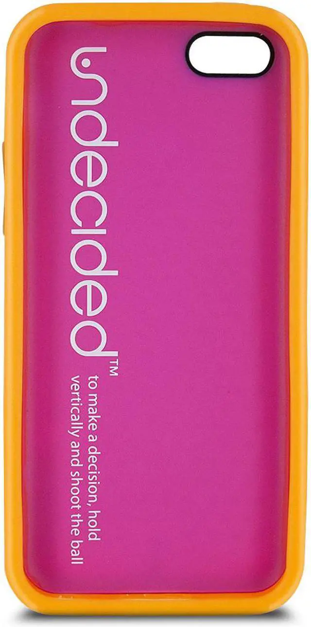 Alt view image 3 of 7 - Puregear Undecided Retro Game Case For Iphone 5C (Orange & Pink)