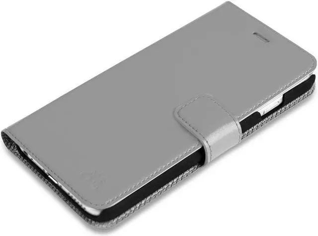 Alt view image 2 of 6 - Chil Attraction Jacket Magnetic Wallet & Case for iPhone 6 (Gray)