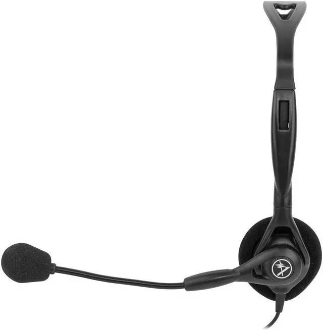 Alt view image 4 of 5 - Andrea NC-125 Noise Canceling Stereo PC Headset with Dual 3.5mm Plugs