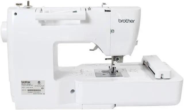 Alt view image 5 of 7 - Brother SE600 Computerized Combo Sewing & Embroidery Machine