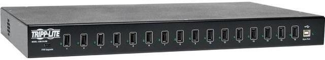 Alt view image 6 of 14 - Tripp Lite 16-Port USB Charging Station with Syncing Function - 5V 40A / 200W USB Charger Output (U280-016-RM)