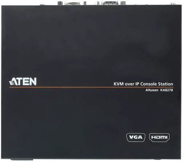 Alt view image 5 of 6 - ATEN KA8278 VGA/HDMI KVM over IP Console Station w/3-Yr Warranty