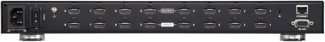 Alt view image 3 of 13 - ATEN VM0808HB 8 x 8 True 4K HDMI Matrix Switch