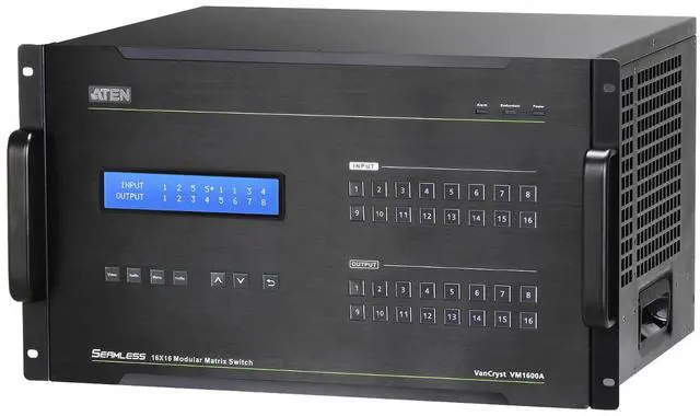 Alt view image 3 of 4 - Aten 16 x 16 Modular Matrix Switch