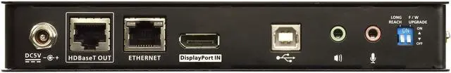Alt view image 8 of 18 - ATEN USB DisplayPort HDBaseT 2.0 KVM Extender (4K@100m) CE920