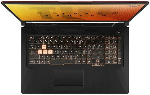 Alt view image 4 of 6 - ASUS TUF Gaming 17.3 144Hz FHD Laptop | AMD Ryzen 5 4600H Processor | 32GB RAM | 1024GB SSD | GeForce GTX 1650 Graphics| RGB Keyboard | Windows 11 Home | Black