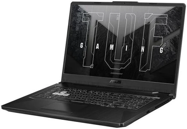 Alt view image 6 of 6 - ASUS TUF Gaming 17.3 144Hz FHD Laptop | AMD Ryzen 5 4600H Processor | 32GB RAM | 1024GB SSD | GeForce GTX 1650 Graphics| RGB Keyboard | Windows 11 Home | Black