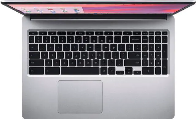 Alt view image 4 of 6 - Acer Chromebook 315 15.6 HD Laptop | Intel Celeron N4020 with 4GB LPDDR4 | 4GB RAM | 64GB SSD | Intel UHD Graphics 600 | Chrome OS | Bundle with 64GB USB Flash Drive
