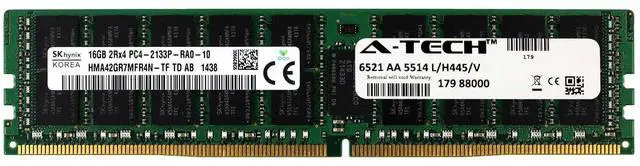 Main image of DDR4 2133MHz Hynix 16GB Module Lenovo ThinkServer TD350 4X70F28590 Memory RAM