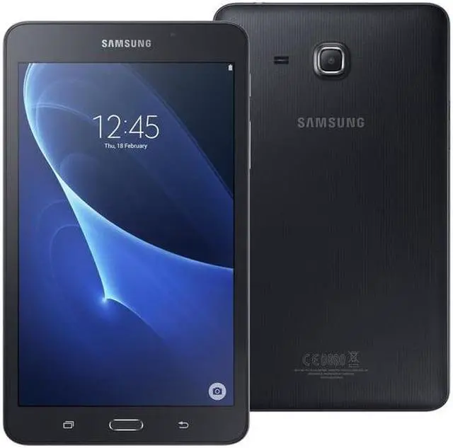 Alt view image 3 of 4 - Samsung Galaxy Tab A SM-T280 7.0" 8GB Black Android Tablet RB