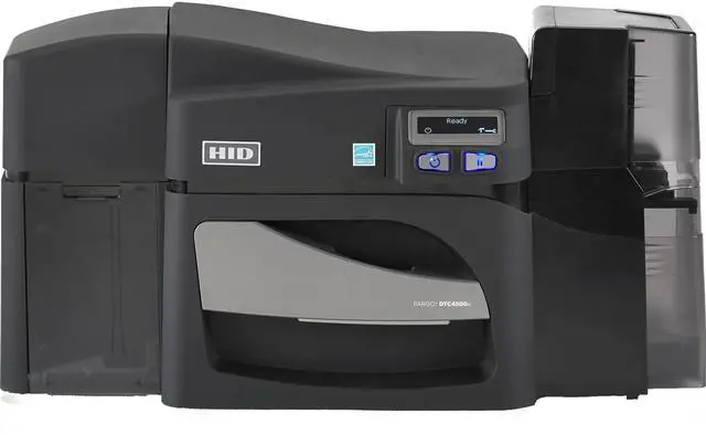 Alt view image 2 of 3 - Fargo 055100 DTC4500e Dual-Sided ID Card Printer for Badge Printing