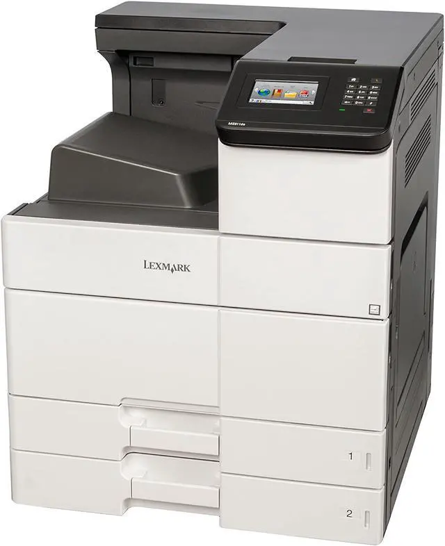 Alt view image 7 of 11 - Lexmark - 26Z0000 - Lexmark MS911DE Desktop Laser Printer - Monochrome - 55 ppm Mono - 1200 x 1200 dpi Print - Automatic