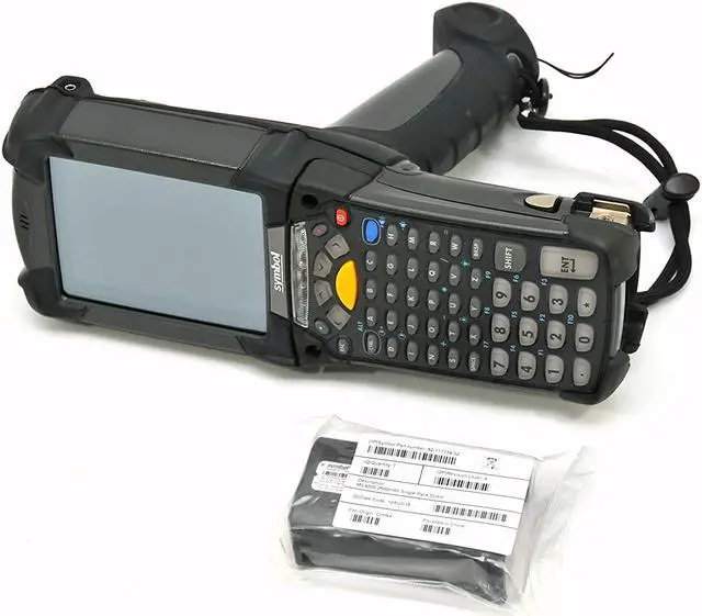 Alt view image 2 of 2 - Zebra  MC9200 Wireless Mobile Computer (802.11a/b/g/n, 1D, Lorax, 512MB/2GB, 53-Key, Stand, WE6.5.x)