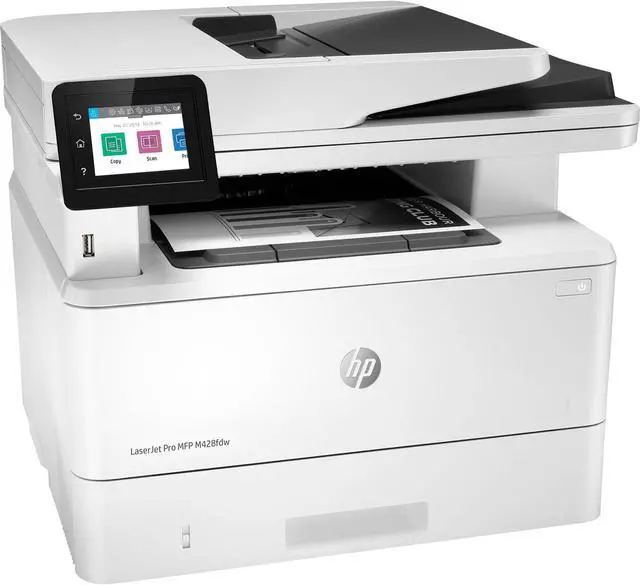Alt view image 2 of 2 - HP LaserJet Pro M428 M428fdw Laser Multifunction Printer - Monochrome