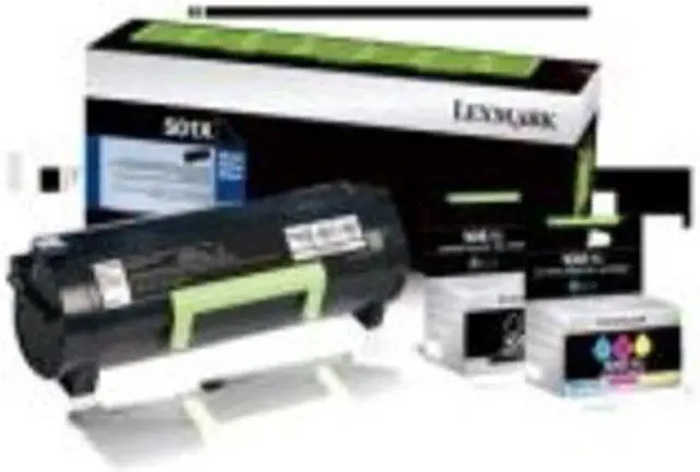 Alt view image 3 of 10 - Lexmark 70C0XYG TAA Extra High Yield Return Program Toner Cartridge - Yellow