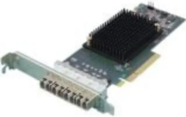 Alt view image 2 of 7 - ATTO Celerity FC-164P Quad-Channel 16Gb/s Gen 6 Fibre Channel PCIe 3.0 HBA