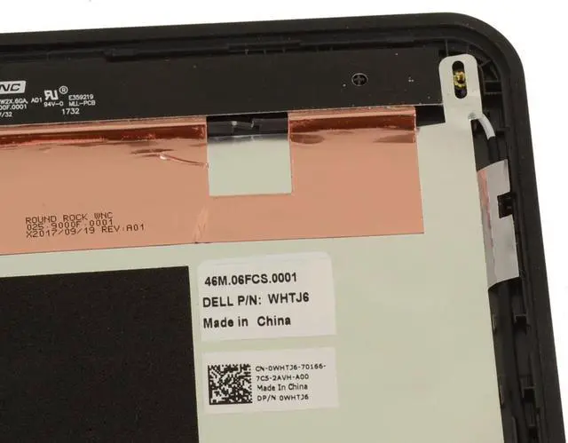 Alt view image 3 of 3 - Dell OEM Latitude 3340 3350 13.3" LCD Back Cover Lid Top LCD Back Cover WHTJ6