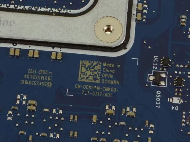 Alt view image 3 of 4 - Dell OEM Latitude 3180 Motherboard System Board Intel Pentium Motherboard CKMRN