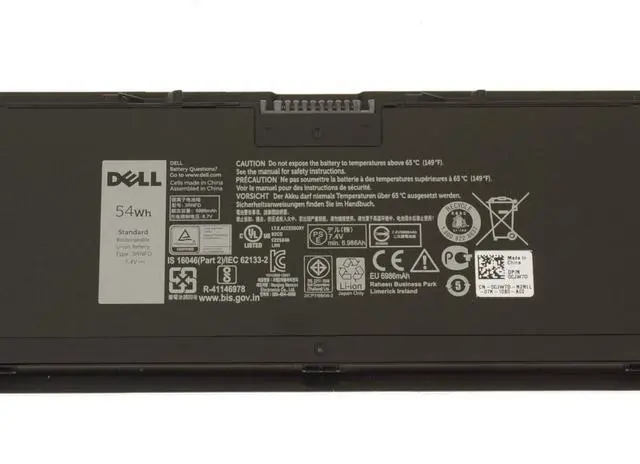 Alt view image 6 of 8 - Dell Latitude E7420 E7440 E7450 Laptop Battery 3RNFD 5K1GW G95J5