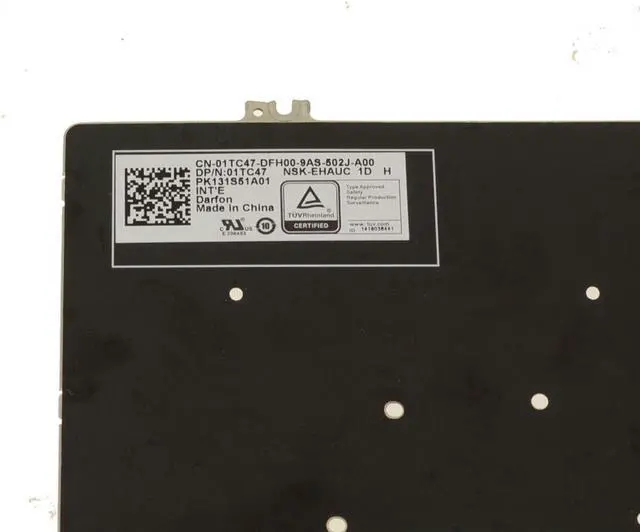Alt view image 3 of 7 - Dell Latitude 5289 7280 5280 7380 Laptop Keyboard No BL 1TC47