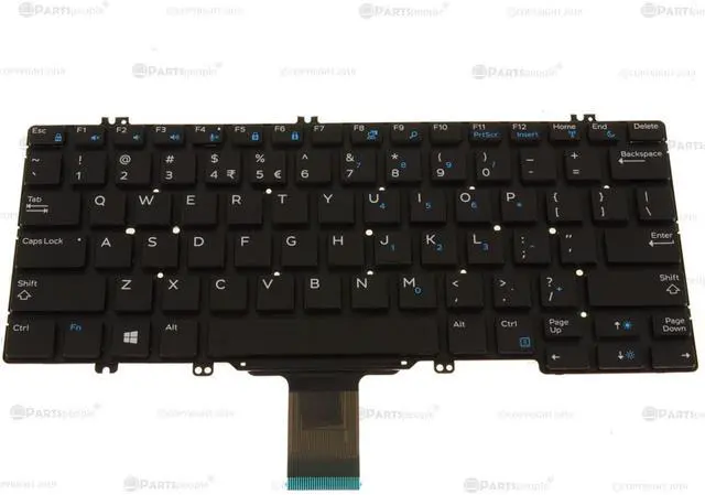 Main image of Dell Latitude 5289 7280 5280 7380 Laptop Keyboard No BL 1TC47