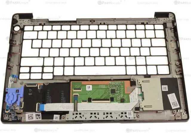 Alt view image 2 of 18 - New Dell OEM Latitude 7300 Palmrest Touchpad Assembly  Smart Card Reader W6GJY