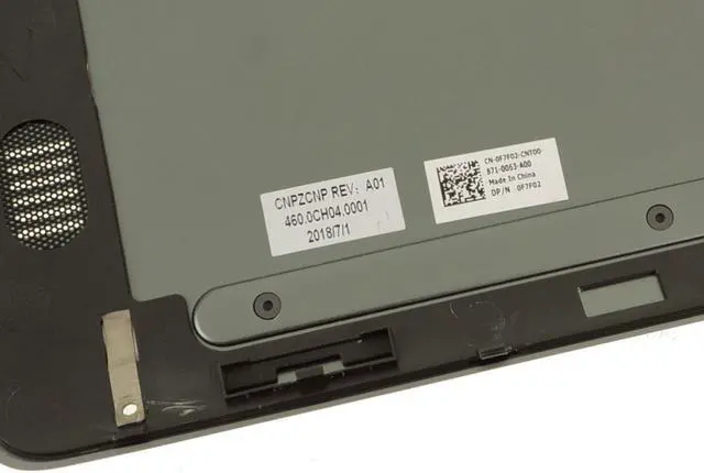 Alt view image 4 of 4 - F7F02 Dell Bottom Base Cover I7773-7855GRY-PUS