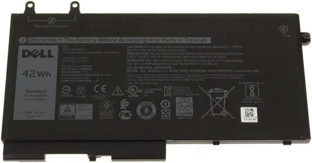 Alt view image 5 of 8 - Dell OEM Original Latitude 5400 5401 5500 Precision 3540 3-Cell Battery 1V1XF