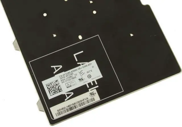 Alt view image 3 of 3 - US International Dell OEM Latitude E7450 E5450 Laptop Laptop Keyboard F2X80