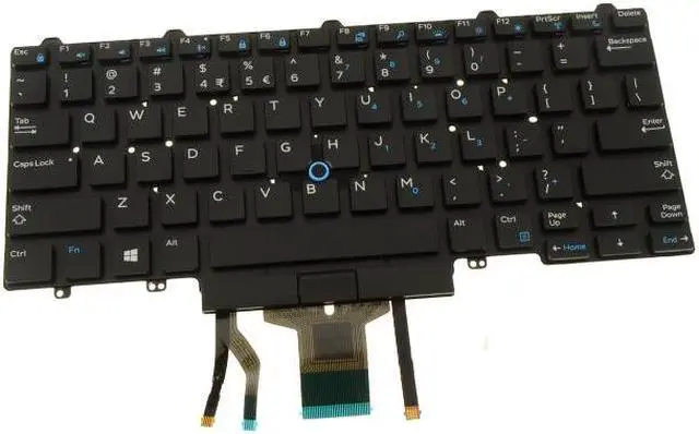 Main image of US International Dell OEM Latitude E7450 E5450 Laptop Laptop Keyboard F2X80