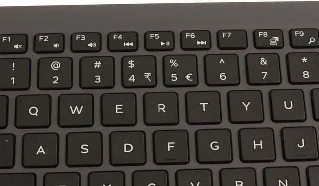 Alt view image 6 of 18 - US INTL Dell OEM Inspiron 7460 Palmrest US Intl Laptop Keyboard HW9PHXD4CT