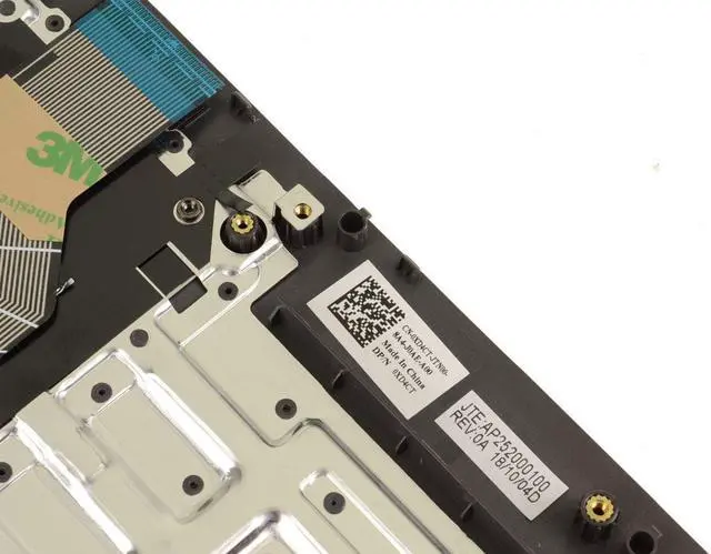Alt view image 3 of 18 - US INTL Dell OEM Inspiron 7460 Palmrest US Intl Laptop Keyboard HW9PHXD4CT