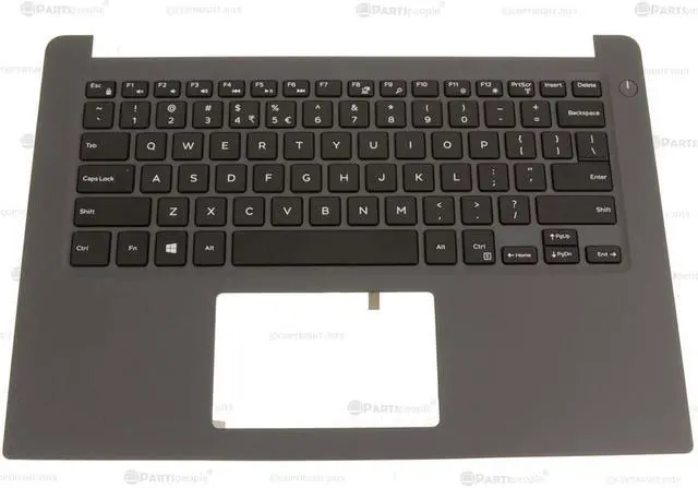 Main image of US INTL Dell OEM Inspiron 7460 Palmrest US Intl Laptop Keyboard HW9PHXD4CT