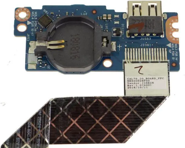 Alt view image 2 of 3 - Dell OEM Inspiron 3780 USB SD Card Reader IO Circuit Board 8W6F5