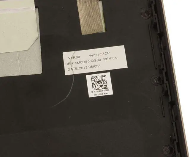 Alt view image 4 of 4 - New OEM Alienware 14 R1 14" LCD Lid Back Cover Assembly 3 Antennas XHGGM 8MX5R
