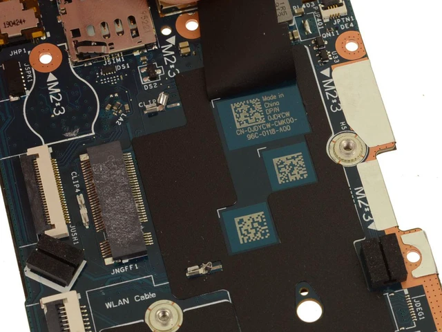 Alt view image 6 of 6 - Dell OEM Latitude 7400 2-in-1 Motherboard System Board 1.6GHz Motherboard JDYCW