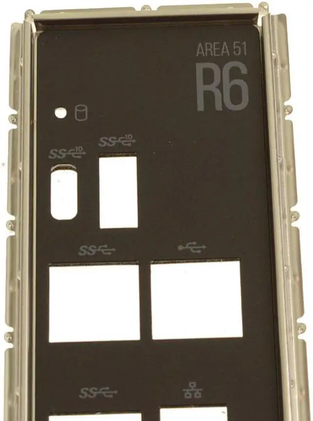 Alt view image 3 of 3 - Dell OEM Alienware Area 51 R6 Desktop I/O Port Backplate TNK9T