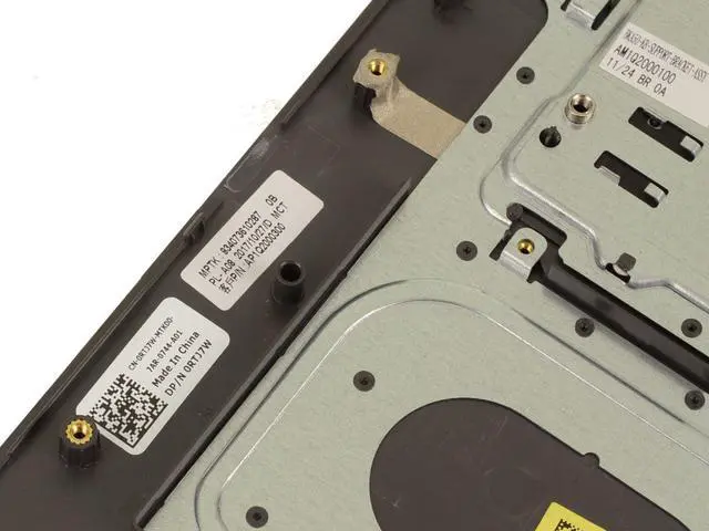 Alt view image 3 of 4 - Spanish Dell OEM Inspiron 7560 Palmrest Spanish Laptop Keyboard RTJ7WHGH11