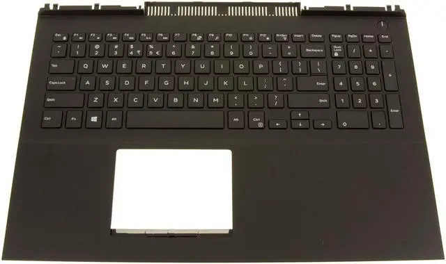 Main image of US Intl Dell OEM Inspiron 7567 7566 Palmrest Keyboard Laptop Keyboard RG8C9