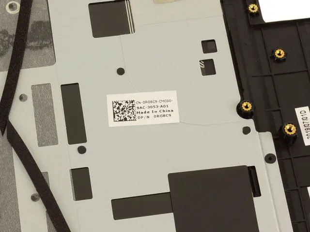 Alt view image 3 of 7 - US Intl Dell OEM Inspiron 7567 7566 Palmrest Keyboard Laptop Keyboard RG8C9