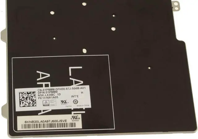 Alt view image 3 of 3 - New Dell OEM Latitude 13 7350 Backlit Dock Keyboard US INTL 1PM8M