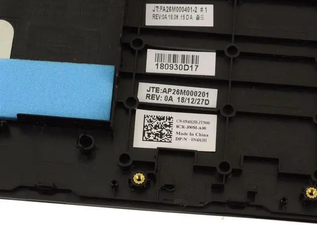 Alt view image 3 of 10 - New US INTL Dell OEM G Series G3 3579 Palmrest Keyboard Assembly NTP 1DD49