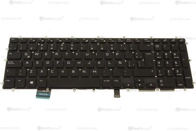 Main image of New SPANISH OEM Alienware m17 m15 Backlit Laptop Keyboard Assembly  YD1G4