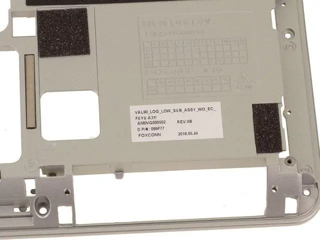 Alt view image 7 of 8 - Dell Latitude E6440 Laptop Bottom Base Chassis 7VNN5 07VNN5 CN-07VNN5