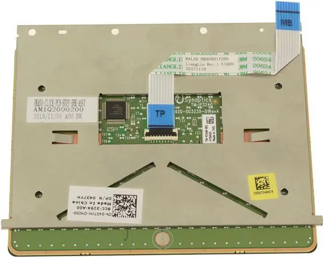 Alt view image 3 of 9 - Dell OEM Inspiron 5565 5567 Touchpad Sensor Module Cable Mouse Buttons R0740