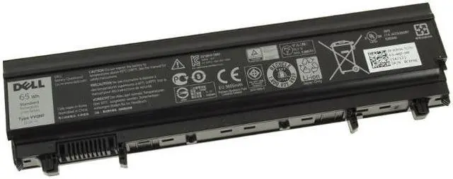 Alt view image 2 of 8 - New  Dell Latitude E5440 E5540 6-cell 65Wh OEM Original Laptop Battery VV0NF