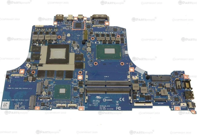 Refurbished: Dell OEM Alienware m15 m17 Laptop Motherboard System ...