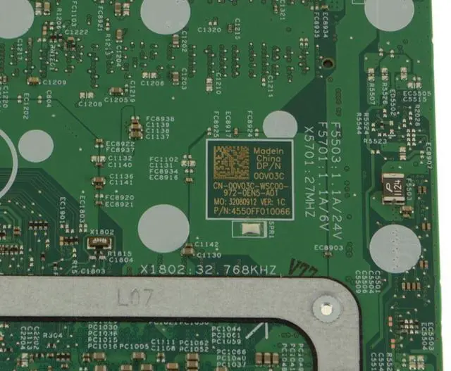 Alt view image 4 of 4 - Dell OEM Inspiron 7580 Motherboard System Board Core i7 Motherboard 0V03C