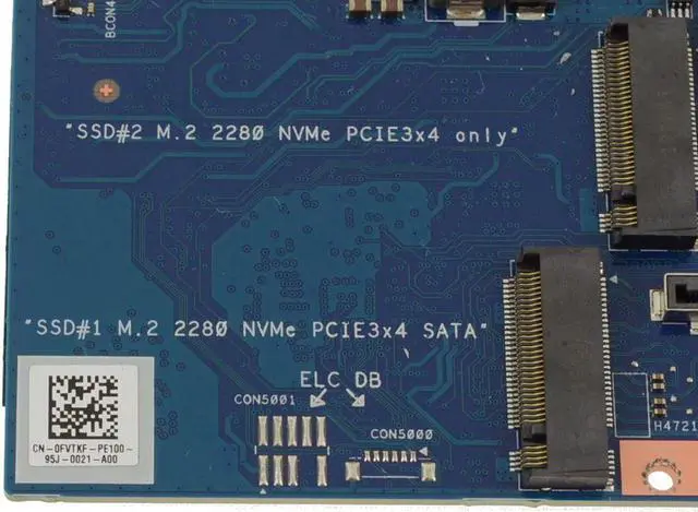Alt view image 3 of 4 - Dell OEM Alienware m15 m17 Laptop Motherboard System Motherboard FVTKF