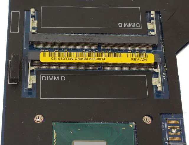 Alt view image 4 of 6 - Dell OEM Precision 7730 Motherboard System Board Intel i9 Hex Motherboard 1DY8W